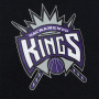 Sacramento Kings Mitchell and Ness Game Vintage Logo maglione con cappuccio