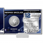 Ja Morant 12 Memphis Grizzlies Silver Coin Card kartica s kovancem