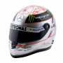 Michael Schumacher Platinum čelada Spa 300th GP 2012 1:4