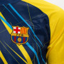 FC Barcelona Lined Amarillo Poly Training T-Shirt Trikot (Druck nach Wahl +13,11€)