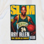 Ray Allen Seattle Supersonics Mitchell and Ness Slam T-Shirt