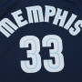 Marc Gasol 33 Memphis Grizzlies 2008-09 Mitchell and Ness Swingman Dark Trikot
