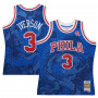 Allen Iverson 3 Philadelphia 76ers 1996-97 Mitchell and Ness Asian Heritage 6.0 Fashion Swingman Maglia 