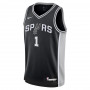 Victor Wembanyama 1 San Antonio Spurs Nike Swingman Icon Edition otroški dres