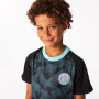UEFA Champions League Minikit Black Kinder Training Trikot Komplet Set (Druck nach Wahl +16€)