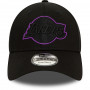 Los Angeles Lakers New Era 9FORTY Metallic Outline Mütze