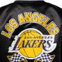 Los Angeles Lakers New Era Rally Drive Bomber Jacke
