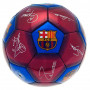 Barcelona žoga s podpisi