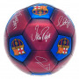 Barcelona Ball mit Unterschriften