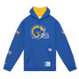 Los Angeles Rams Mitchell and Ness Team Origins pulover s kapuco