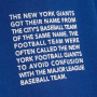 New York Giants Mitchell and Ness Team Origins duks sa kapuljačom