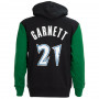 Kevin Garnett 21 Minnesota Timberwolves 1997 Mitchell and Ness Fashion Fleece pulover s kapuco