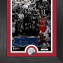 Michael Jordan Chicago Bulls The Last Shot Finals 1989 Coin Photo Mint posrebrena kovanica i fotografija u okviru