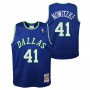 Dirk Nowitzki 41 Dallas Mavericks 1998-99 Mitchell & Ness Swingman Road dječji dres