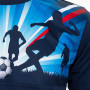 Slowenien Fan T-shirt Nogometna akcija 
