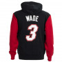 Dwyane Wade 3 Miami Heat 2006 Mitchell and Ness Fashion Fleece pulover sa kapuljačom