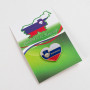 Slovenia Badge cuore