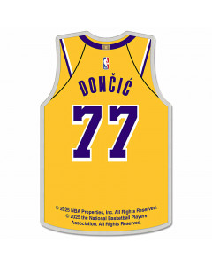 Luka Dončić 77 Los Angeles Lakers Collector Pin Jewelry Card značka