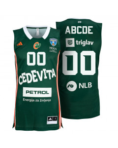 KK Cedevita Olimpija Adidas dres (tisak po želji +16€)