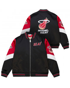 Miami Heat Mitchell and Ness Throw It Back Vintage Heavyweight Satin jakna 