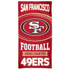 San Francisco 49ers peškir 150x75