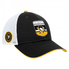 Pittsburgh Penguins 2023 Draft Authentic Pro Structured Trucker-Podium kapa