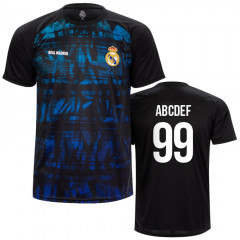 Real Madrid N°24 Poly T-shirt da allenamento maglia (stampa a scelta +16€)
