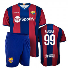 FC Barcelona Home Replica Set Kids Jersey (Optional printing +16€)