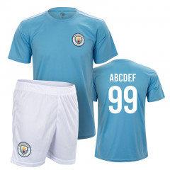 Manchester City N°1 Poly Kids Training Set Jersey (Optional printing +16€)