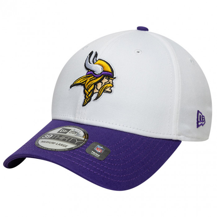 Minnesota Vikings New Era 39THIRTY Team Logo Stretch Fit Cap