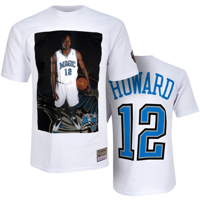 Dwight Howard Orlando Magic Mitchell and Ness NBA Rookie Photo T-Shirt