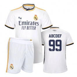 Real Madrid Home Replica Set maglia per bambini (stampa a scelta +16€)