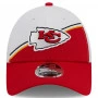 Kansas City Chiefs New Era 9FORTY NFL Sideline 2023 Stretch Snap kačket