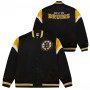 Boston Bruins Mitchell and Ness Heavyweight Satin jakna