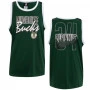 Giannis Antetokounmpo 34 Milwaukee Bucks Crew Neck Shooter Tank Trikot