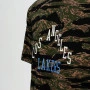 Los Angeles Lakers Mitchell & Ness Tiger Camo Oversized T-Shirt 