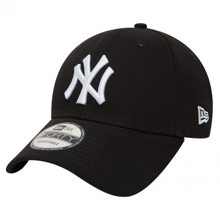 New York Yankees New Era 9FORTY League Essential kačket Black (10531941)