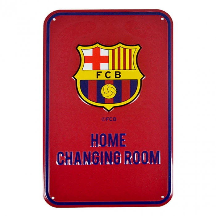 FC Barcelona Home Changing Room targhetta