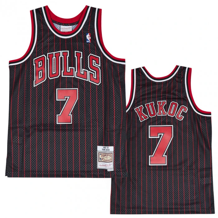 Toni Kukoć 7 Chicago Bulls 1995-96 Mitchell & Ness Alternate Swingman maglia