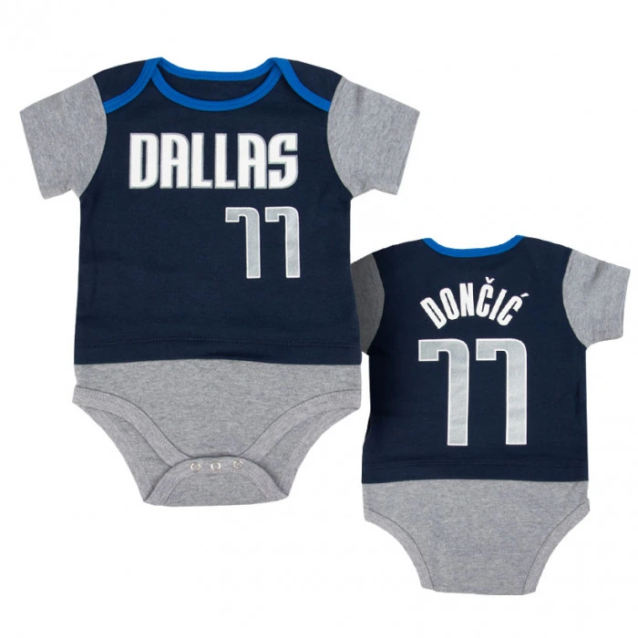 Luka Dončić 77 Dallas Mavericks Baby Body