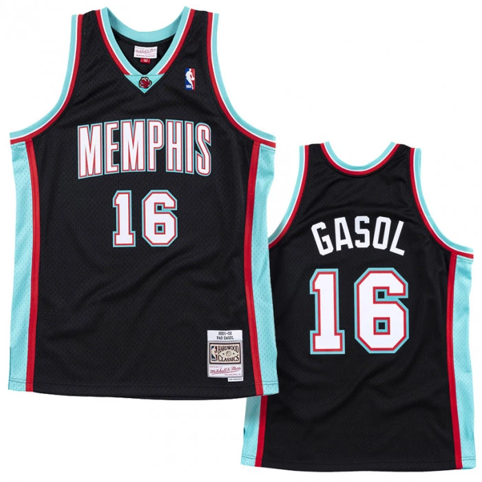 Pau Gasol 16 Memphis Grizzlies 2001-02 Mitchell & Ness Swingman Jersey