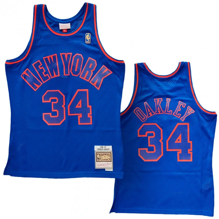 Charles Oakley 34 New York Knicks 1996-97 Mitchell & Ness Swingman Trikot