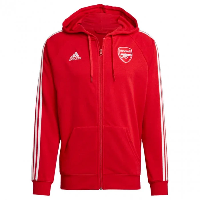 Arsenal Adidas 3S zip majica sa kapuljačom