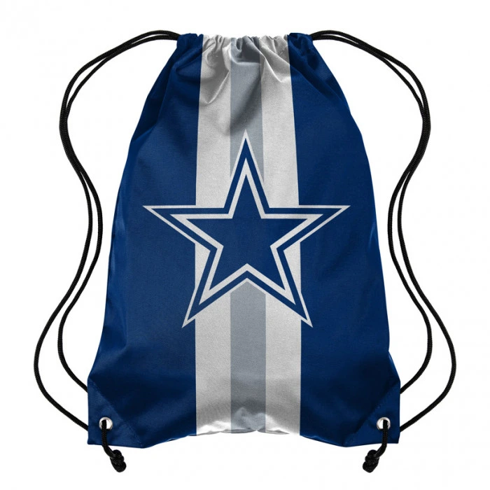 Dallas Cowboys Team Stripe Drawstring športna vreča
