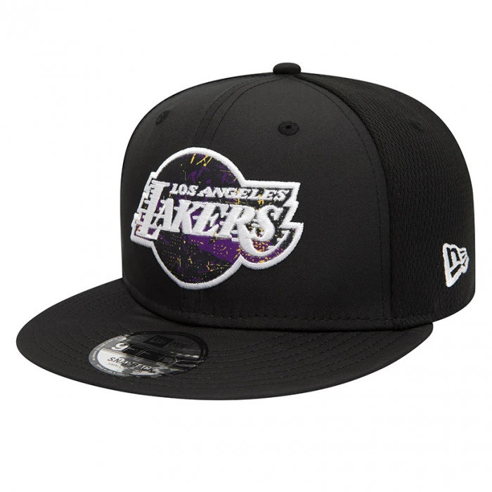 Los Angeles Lakers New Era 9FIFTY Print Infill Cappellino