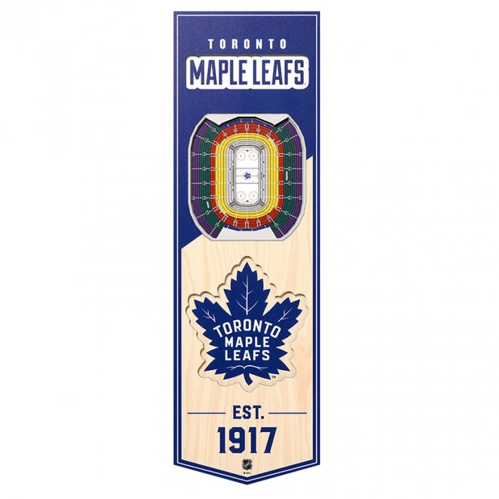 Toronto Maple Leafs 3D Stadium Banner foto
