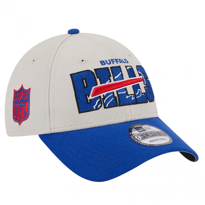 Buffalo Bills New Era 9FORTY 2023 NFL Draft cappellino