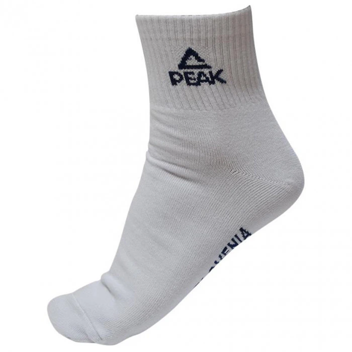 Slovenija OKS Peak White srednje čarape