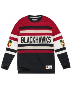Chicago Blackhawks Mitchell & Ness Open Net T-Shirt Long Sleave (119T CHIBLA)