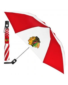 Chicago Blackhawks ombrello pieghevole automatico